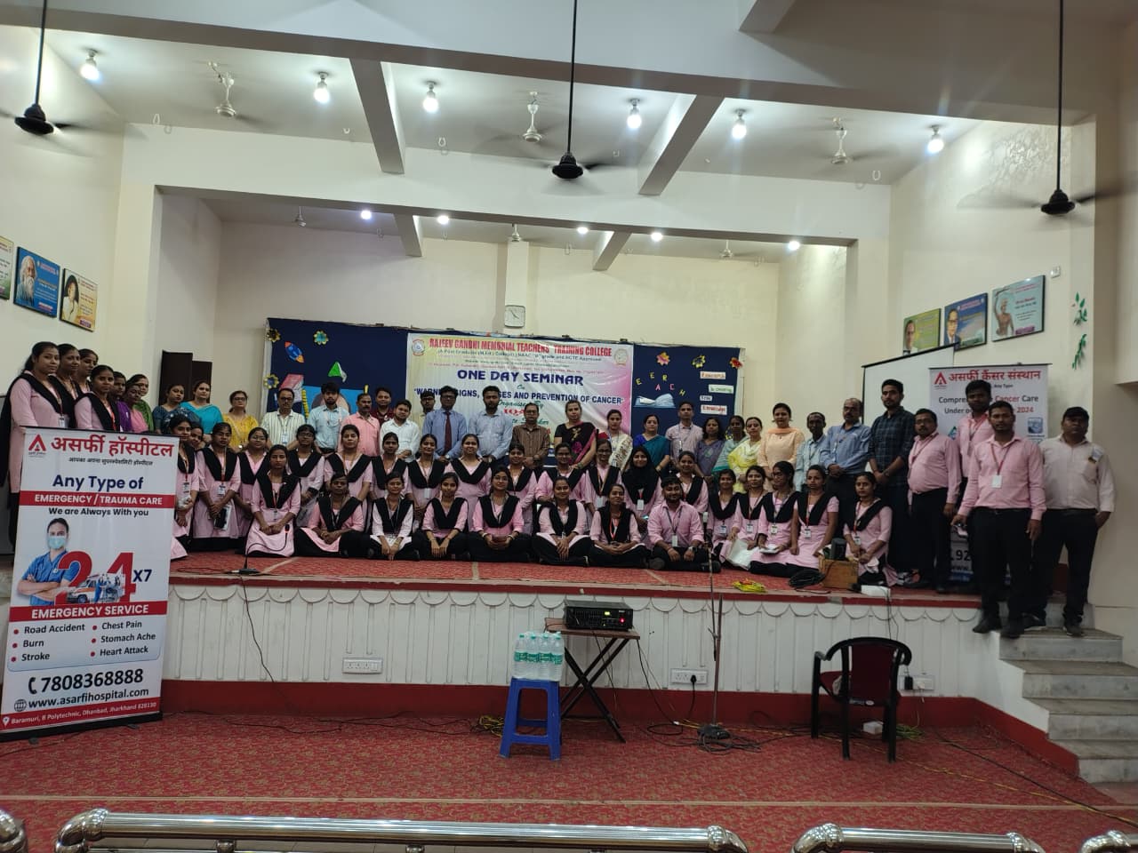 ONE DAY SEMINAR ON \\\\\\\\\\\\\\\"WARNING SIGNS,CAUSES AND PREVENTION OF CANCER\\\\\\\\\\\\\\\\\\\\\\\\\\\\\\\"